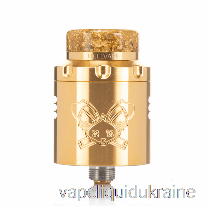 Vape Ukraine Hellvape DEAD RABBIT V3 24mm RDA Gold